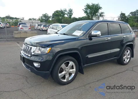 2012 Jeep Grand Cherokee Overland из США, поврежденный, VIN 1C4RJFCT3CC191932